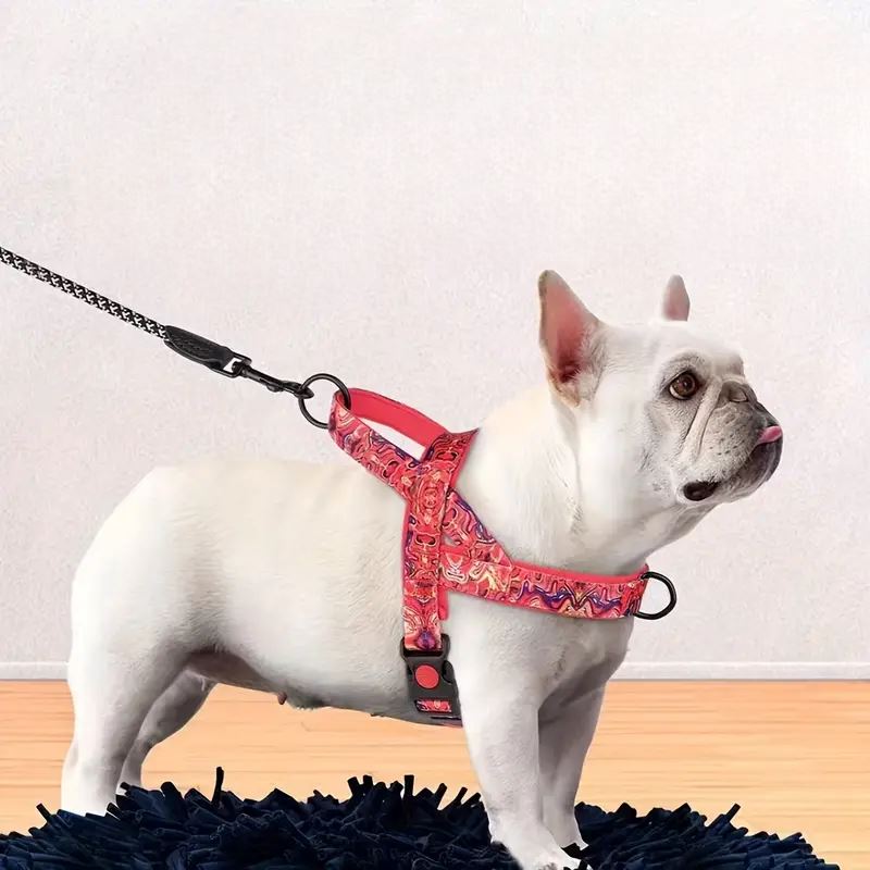 Harnais pour chien - DogSafeHarness™ - Rouge - Amour de chien